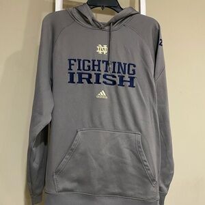 Adidas Notre Dame Fighting Irish pullover hoodie